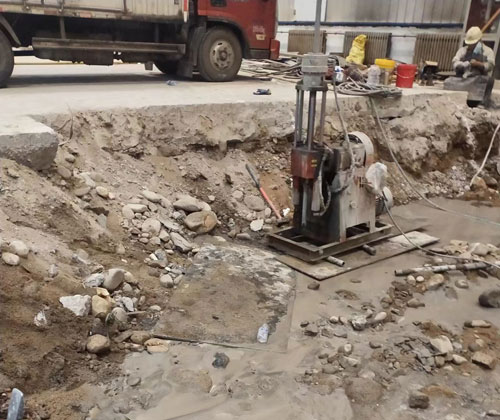 南开公路下沉压浆